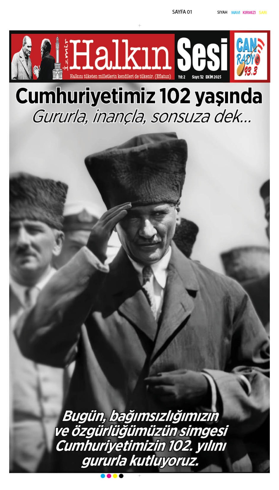 Halkın Sesi Gazetesi Ekim 2025 Sayısı