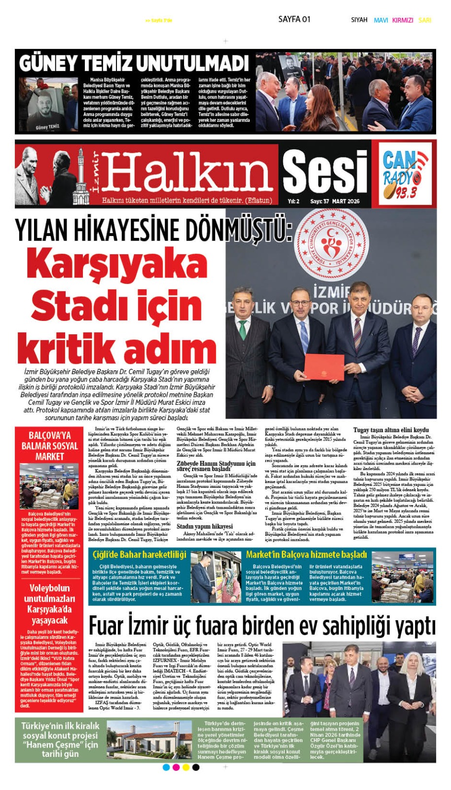 Halkın Sesi Gazetesi Mart 2026 Sayısı