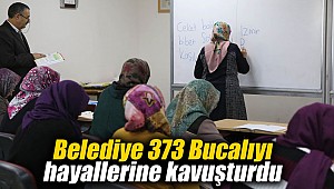 Belediye 373 Bucalıyı hayallerine kavuşturdu