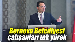 Bornova Belediyesi personelleri tek yürek