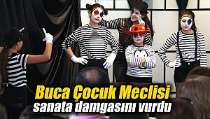 Buca Çocuk Meclisi sanata damgasını vurdu