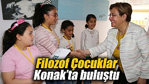 Filozof Çocuklar Konak’ta buluştu