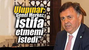 İYİ Partili Ulupınar: "Genel Merkez, istifa etmemi istedi"