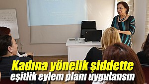 Kadına yönelik şiddette eşitlik eylem planı uygulansın