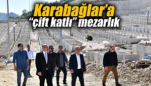Karabağlar’a “çift katlı” mezarlık
