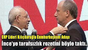 CHP Lideri Kılıçdaroğlu Cumhurbaşkanı Adayı