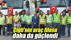 Çiğli'nin araç filosu daha da güçlendi
