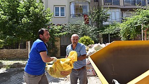 Bornova Belediyesi’nden moloz atıklarına hızlı çözüm