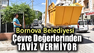 Bornova Belediyesi çevre değerlerinden taviz vermiyor
