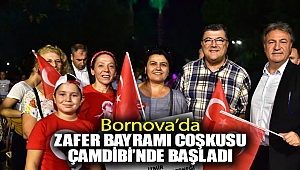 Bornova’da Zafer Bayramı coşkusu Çamdibi’nden başladı