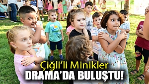 Çiğlili Minikler Drama’da Buluştu
