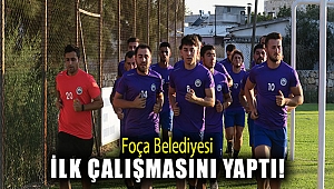 Foça Belediyesi İlk Spor Çalışmasını Yaptı!