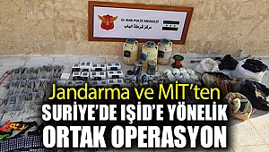 Jandarma ve MİT'ten Suriye'de IŞİD'e yönelik ortak operasyonu