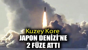 Japonya: Kuzey Kore Japon Denizi'ne 2 füze attı