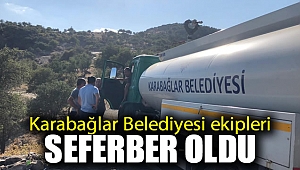 Karabağlar Belediyesi ekipleri seferber oldu