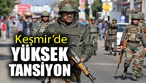 Keşmir'de yüksek tansiyon!