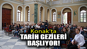 Konak’ta tarih gezileri başlıyor