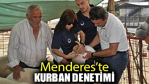 Menderes’te Kurban Denetimi