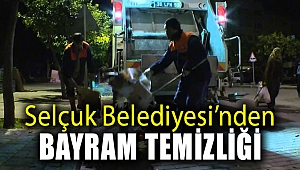 Selçuk Belediyesi’nden Bayram Temizliği