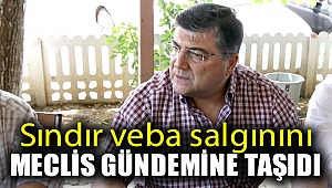 Sındır, veba salgınını Meclis gündemine taşıdı