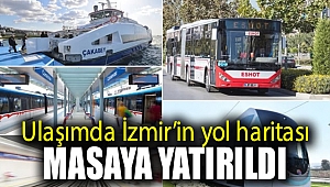 Ulaşımda İzmir’in yol haritası masaya yatırıldı