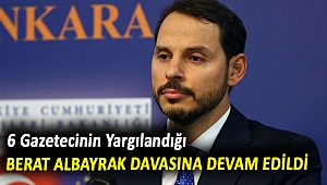 6 gazetecinin yargılandığı Berat Albayrak davasına devam edildi