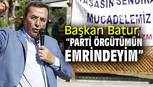 Başkan Batur'dan birlik beraberlik mesajı!