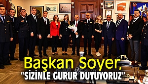 Başkan Soyer'den itfaiye çalışanlarına teşekkür!
