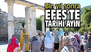 Bin yıl sonra Efes'te tarihi ayin