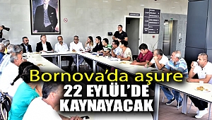 Bornova'da aşure 22 Eylül'de kaynayacak