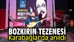 Bozkırın Tezenesi Karabağlar'da anıldı