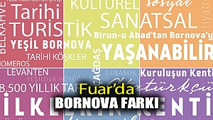 Fuar'da Bornova farkı