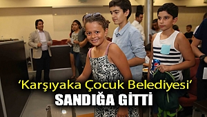 ‘Karşıyaka Çocuk Belediyesi’ sandığa gitti