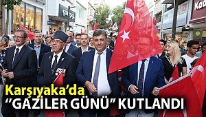 Karşıyaka’da ‘Gaziler Günü’ kutlandı