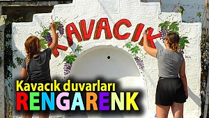 Kavacık duvarları rengarenk
