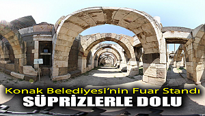 Konak Belediyesi'nin Fuar Standı Süprizlerle Dolu