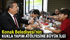 Konak’ın kukla yapım atölyesine büyük ilgi