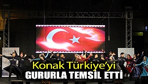 Konak Türkiye'yi Gururla Temsil Etti