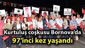 Kurtuluş coşkusu Bornova'da 97'inci kez yaşandı