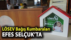 LÖSEV Bağış Kumbaraları Efes Selçuk'ta