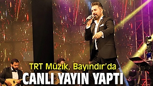 TRT Müzik'ten Bayındır’dan canlı yayın!