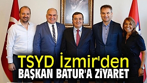 TSYD İzmir'den Başkan Batur'a ziyaret