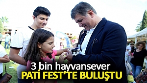 3 bin hayvansever Pati Fest’te buluştu