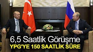 6,5 saatlik görüşme, YPG'ye 150 saatlik süre