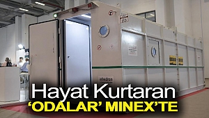 8. MINEX Fuarı'nın teknolojisi hayat kurtarıyor