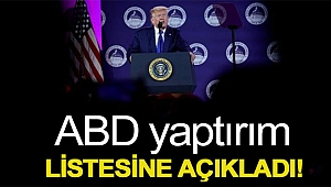ABD, Türkiye'den 3 bakan ve 2 bakanlığı yaptırım listesine aldı
