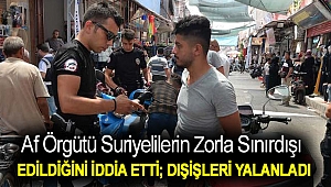 Af Örgütü Suriyelilerin zorla sınırdışı edildiğini iddia etti; Dışişleri yalanladı