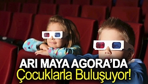 ARI MAYA AGORA’DA ÇOCUKLARLA BULUŞUYOR!