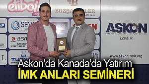 ASKON’DA KANADA’DA YATIRIM İMKÂNLARI SEMİNERİ