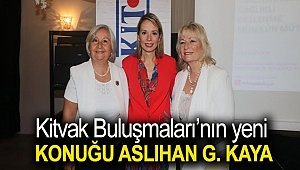 Aslıhan G.Kaya Kitvak Buluşmaları’nın konuğu oldu!